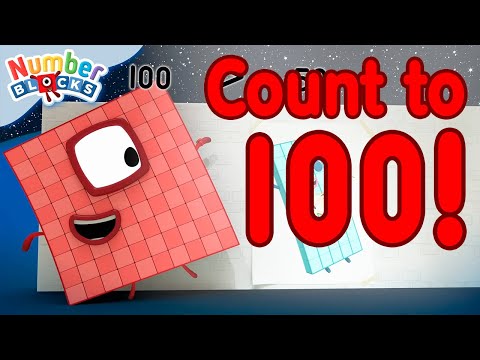 How to Count to 100 🟥 | Learn to Count for Kids | 12345 | @Numberblocks