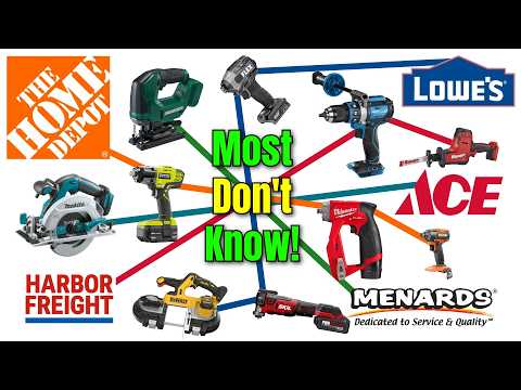 The Secret Behind Tool Brands at Home Depot, Lowe's, Harbor Freight & More!