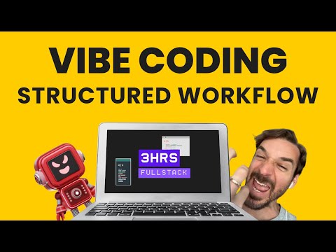 Vibe Code a Full-stack App Effectively - complete tutorial & workflow