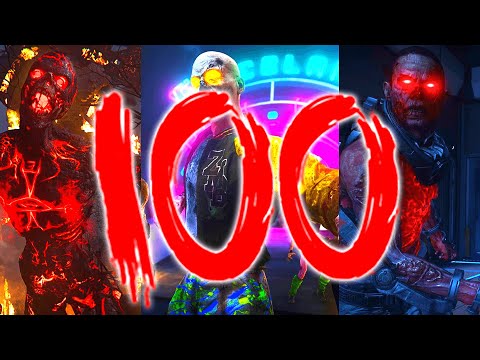 Round 100 On Every Non-Treyarch Zombies Game (2022)