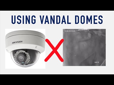 Vandal Dome CCTV Cameras- When to use and when to avoid.