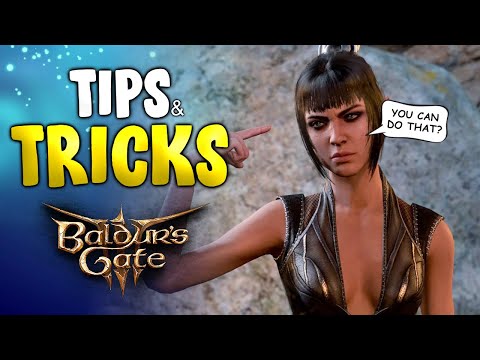 Baldur's Gate 3 - 12 Tricks & Tips You May Not Know!?