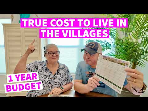 The Villages: Living on a Budget in 2025 - Our 1st Year Cost of Living