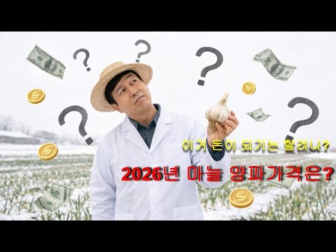 [농업이야기] 2026년 마늘·양파 가격… 국산 늘어도 왜 그대로일까?”