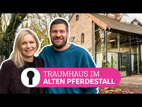 Industrial charm and DIY renovation: Old horse stable becomes unique home | ARD Room Tour