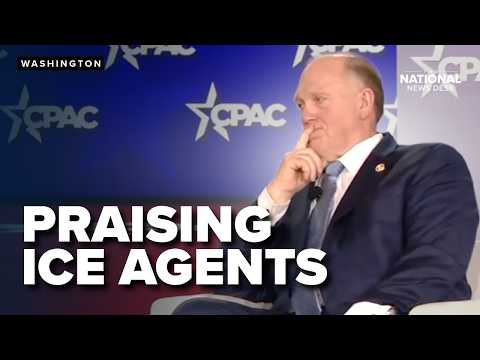 Tom Homan talks ICE enforcement, slams Congress at CPAC