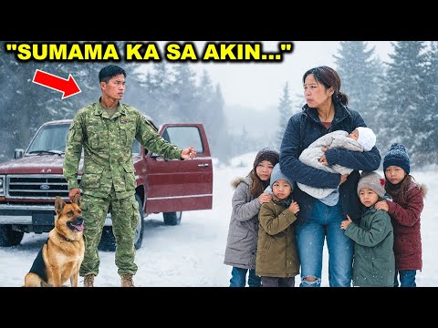 “Sumama Ka Sa Akin…” Sabi ng Dating Navy SEAL — Nang Makita ang Balo at mga Anak sa Gitna ng Bagyo