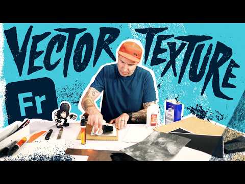 Authentic VECTOR Texture Hack for Adobe Fresco (I can't believe this works!)