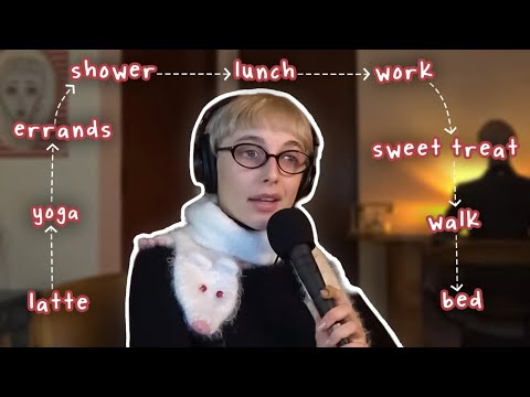 my daily routine, explained (again)