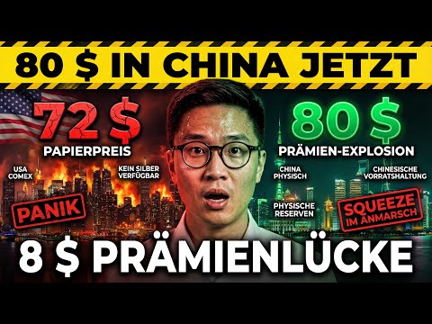 80 $ SILBER IN CHINA JETZT – Der Preisanstieg führt zu Preisverfall