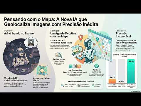 Agente com mapas para geolocalização de imagens