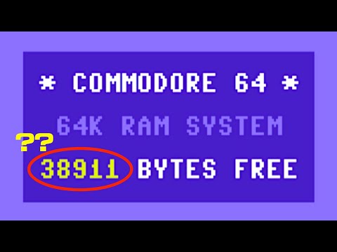 38911 Bytes Free? Commodore 64's BASIC RAM