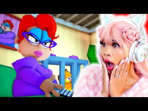 ESCAPE THE CRAZY CAT LADY! (Roblox Obby)