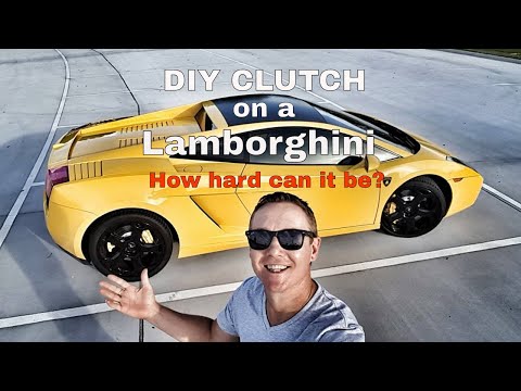 DIY Lamborghini Clutch - How hard can it be?