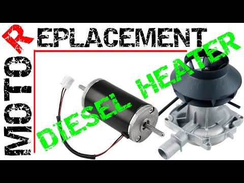 Diesel Heater Motor Replacement - I finally destroyed it !