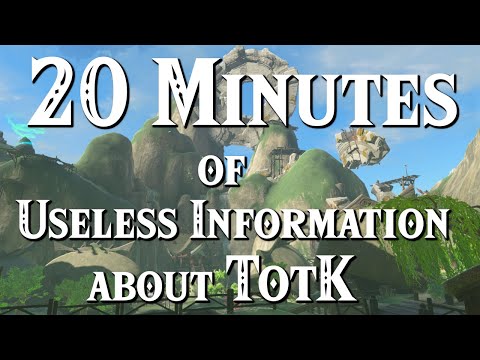 20 Minutes of Useless Information about TotK