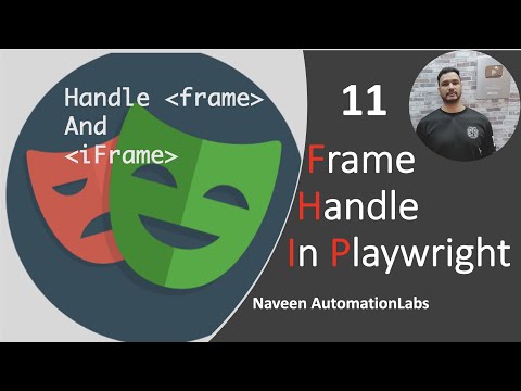 #11 - Frame handling in Playwright (frame and iFrame) || Playwright with Java