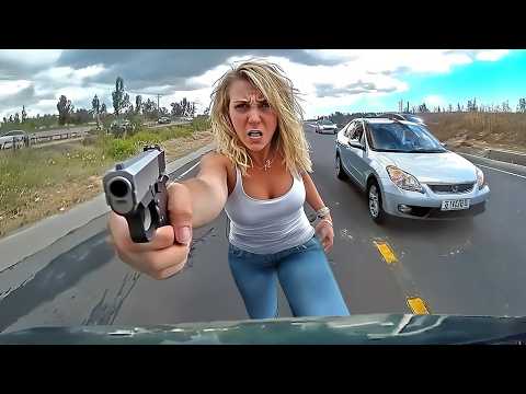 WHEN ROAD RAGERS FIGHT BACK  | Crazy Idiot Driver Moments #3