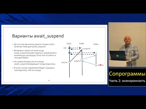 Магистерский курс C++ (МФТИ, 2022-2023). Лекция 23. Сопрограммы, часть 2