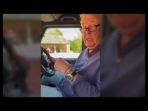 Jeremy Clarkson testing Mercedes G580e