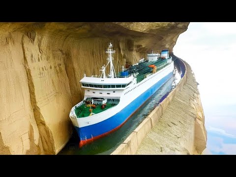 This is Crazy! Chinese Poured Millions of Tons of Water Into Mountains So Ships Could Sail Over Them