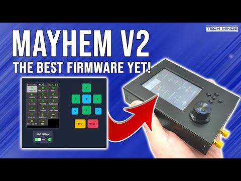 The Best HackRF Portapack Firmware Yet - Mayhem Version 2