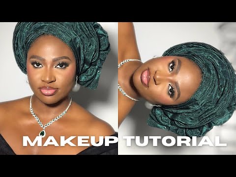 How To Create Stunning Owambe Look✨ #makeup #makeuptipsandtricks #youtuber 