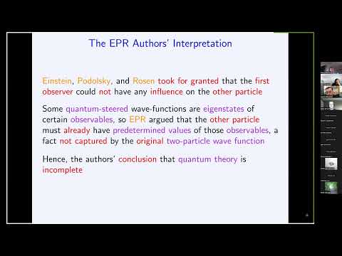 Jacob Barandes -  New Prospects for a Causally Local Formulation of Quantum Theory