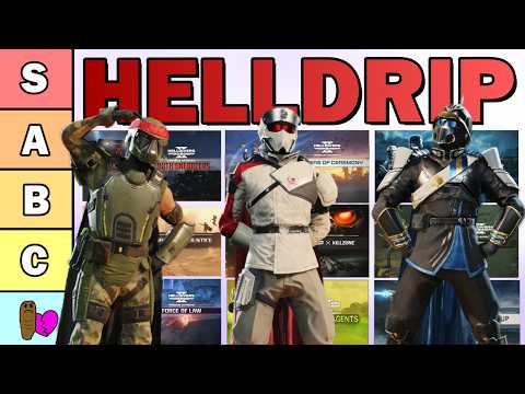 Ranking the BEST and WORST Warbond Cosmetics in Helldivers 2