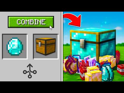 Minecraft UHC but i added CUSTOM Chests..