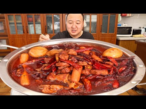 🔥【猪肉板面】阿强秘制猪肉板面，满嘴爆香根本停不下来！嗦到筷子打架！真的馋哭了！