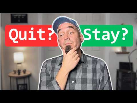 I Quit 10 Jobs and Made This Detailed Guide - Quit Your Job or Stick it Out?