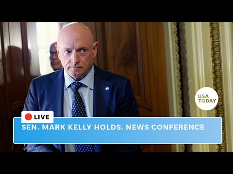 Sen. Mark Kelly holds news conference amid Pentagon investigation