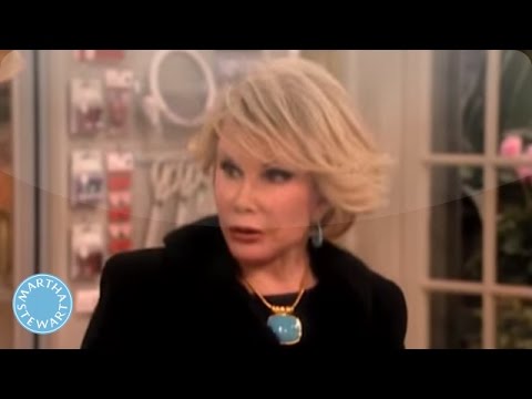 Decorated Valentine's Heart Shaped Bags with Joan Rivers - Martha Stewart