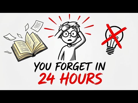 Why You Forget Everything Within 24 Hours?