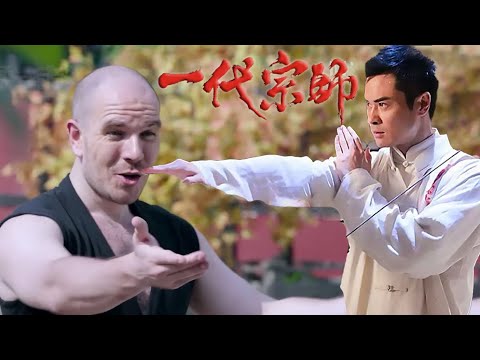 Movie Version! Russian strongman despises Chinese, but a Chinese master steps in, making him scared.