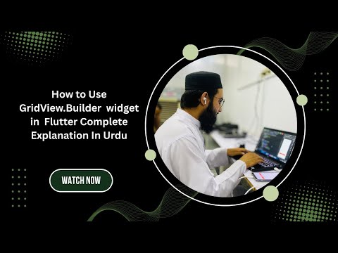 Flutter GridView.builder Complete Tutorial in Urdu | Flutter List to GridView Explained