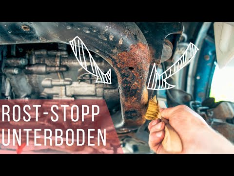 Rost am Unterboden entfernen und Rostschutz für Radkästen | Mein Rost-Stopper DIY-Projekt am Camper