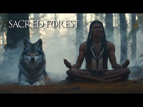 Sacred Forest | Native American Flute Music in the Enchanted Forest, Calm the Mind and Soul
