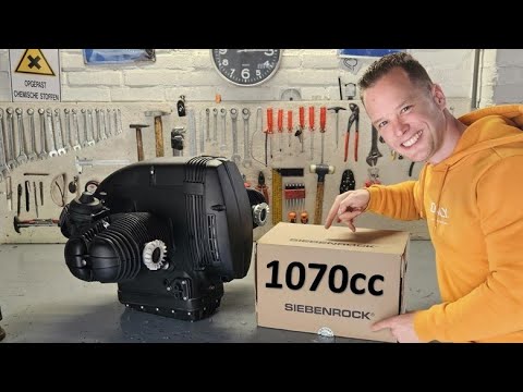BMW R100 CAFERACER SIEBENROCK BIG BORE 1070cc Engine Rebuild