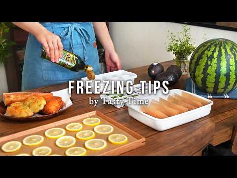 15 Food Freezing and Storage Methods/ Freezing Tips To Save Time And Money