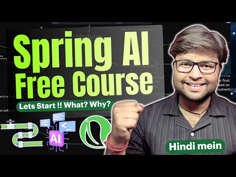 🔥Use AI in Spring Boot Applications | What is Spring AI | Spring AI full series