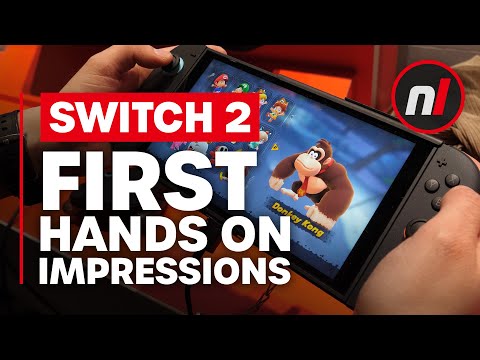 We've ACTUALLY Held & Played the Switch 2 - How's It Feel?