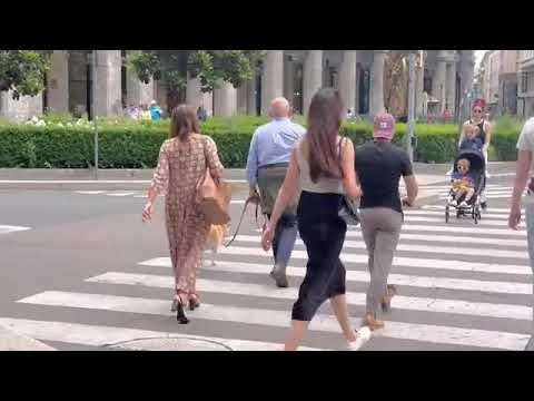 ITALIAN SUMMER FASHION 🇮🇹SUMMER DRESSES & POLKA DOTS IDEAS  MILAN STREET STYLE #vanityfair 1