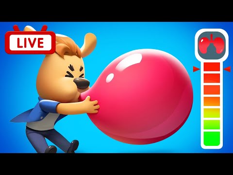 🔴【LIVE】警察體檢日 + 更多 | 啦咘啦哆警長的日常 | Kids Cartoon | 熱門動畫合集 | 安全警長啦咘啦哆 Sheriff Labrador | BabyBus 寶寶巴士