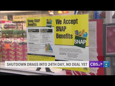 Shutdown drags into 24th day with no deal reached