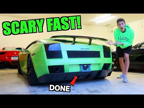 Our Twin Turbo Lamborghini Gallardo Is DONE! First Full Throttle PULLS!