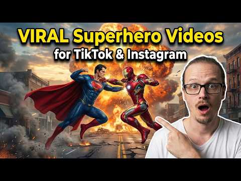 Make VIRAL Superhero Videos for TikTok & Instagram | Motion Tutorial