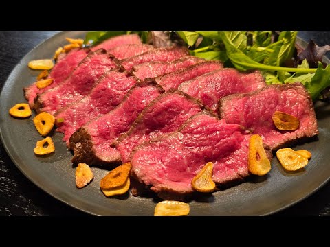 Seriously cooked roast beef tastes best with salt...