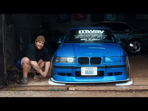 Making Bugi's BMW E36 𝗳𝗿𝗲𝘀𝗵 Again NIGHTRIDE